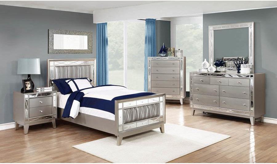 Leighton Panel Bed-Beds-Leahyco