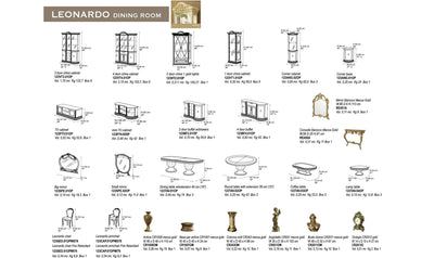 Leonardo Arm Chair-Dining Arm Chairs-Leahyco