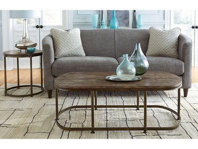 Leone Round End Table-End Tables-Leahyco