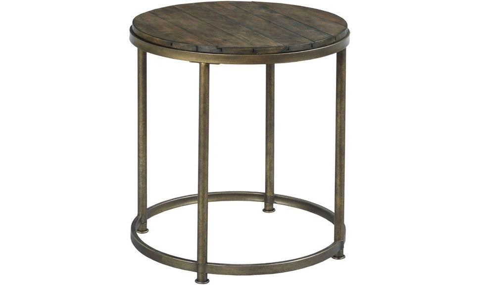 Leone Round End Table-End Tables-Leahyco