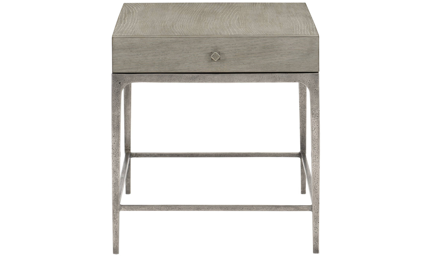 Linea 1-Drawer End Table-End Tables-Leahyco