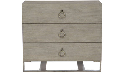 Linea 3-Drawers Nightstand-Nightstands-Leahyco