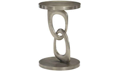 Linea Metal Interlocking Chairside Table-End Tables-Leahyco