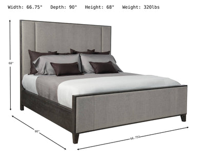 Linea Panel Bed-Beds-Leahyco