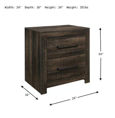 Linwood Nightstand-Nightstands-Leahyco