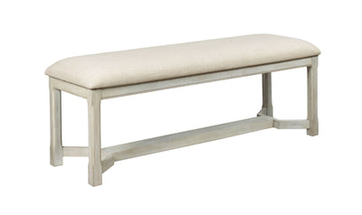 LITCHFIELD CLAYTON UPHOLSTERED BENCH-Benches-Leahyco