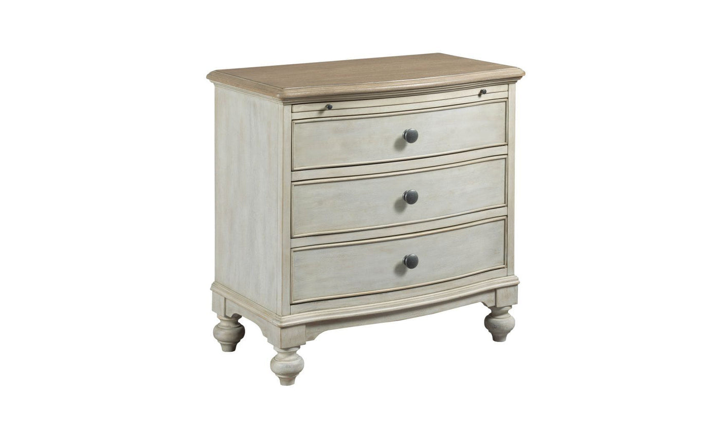 LITCHFIELD ELGIN BEDSIDE CHEST-Storage Chests-Leahyco