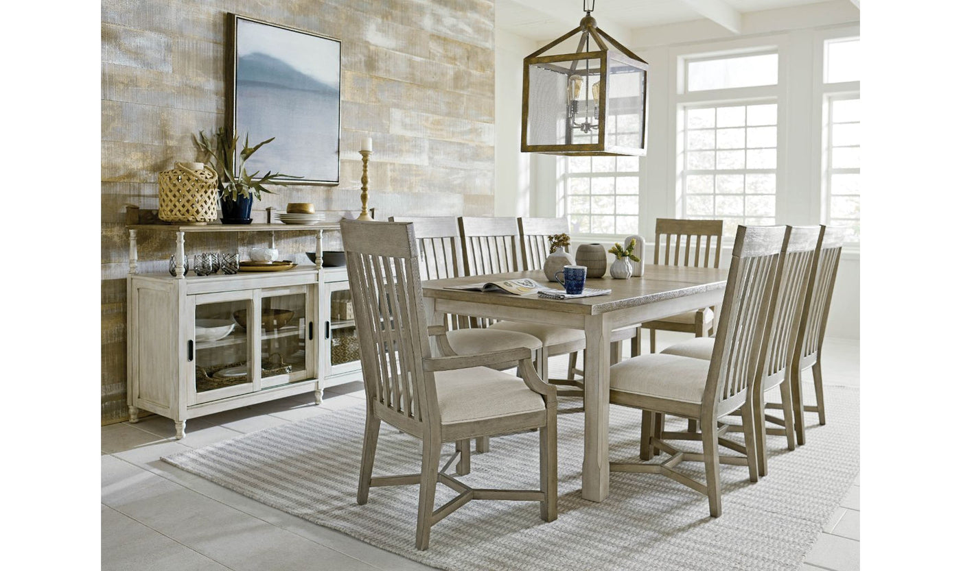 LITCHFIELD JAMES SIDE CHAIR DRIFTWOOD-Dining Side Chairs-Leahyco