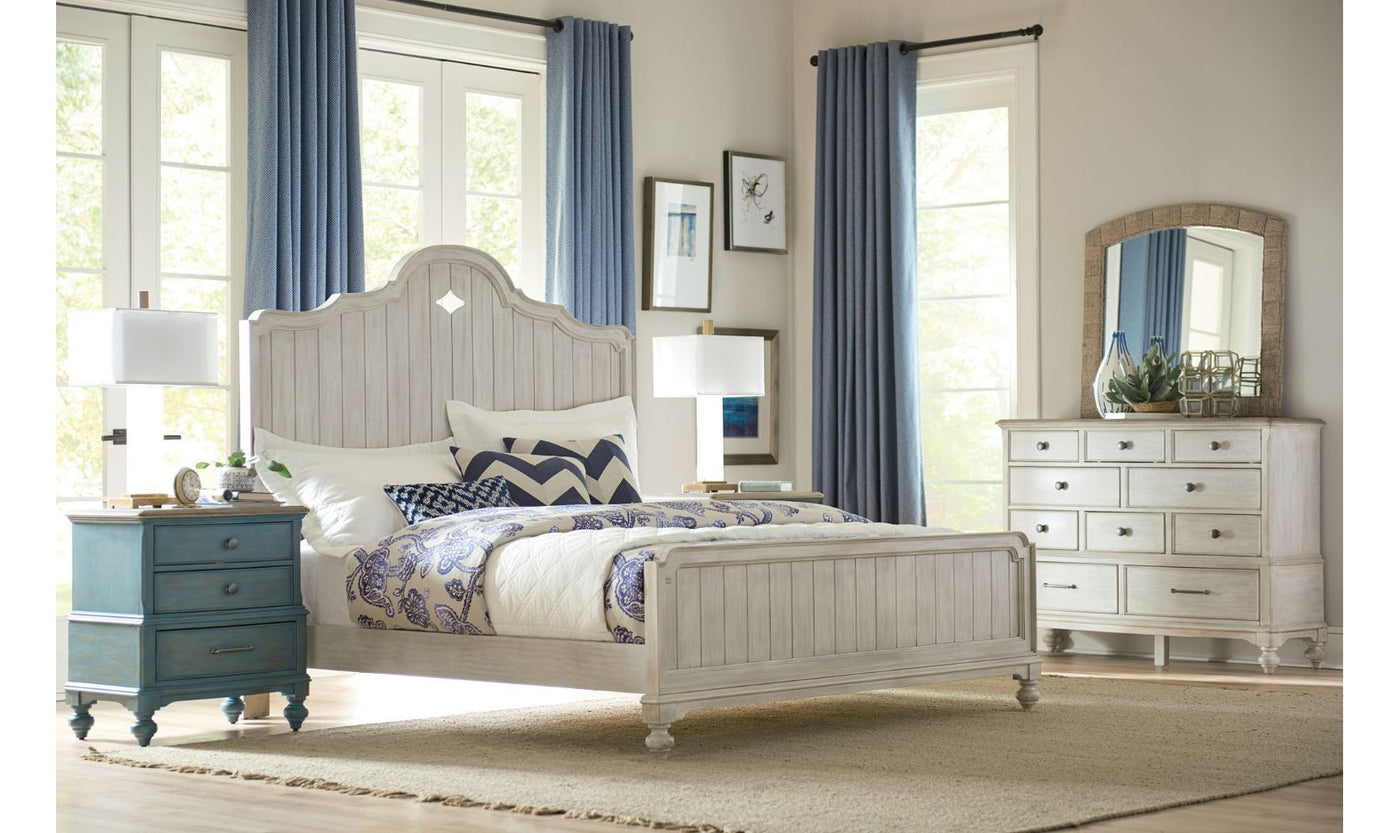 LITCHFIELD LAUREL PANEL BED-Beds-Leahyco