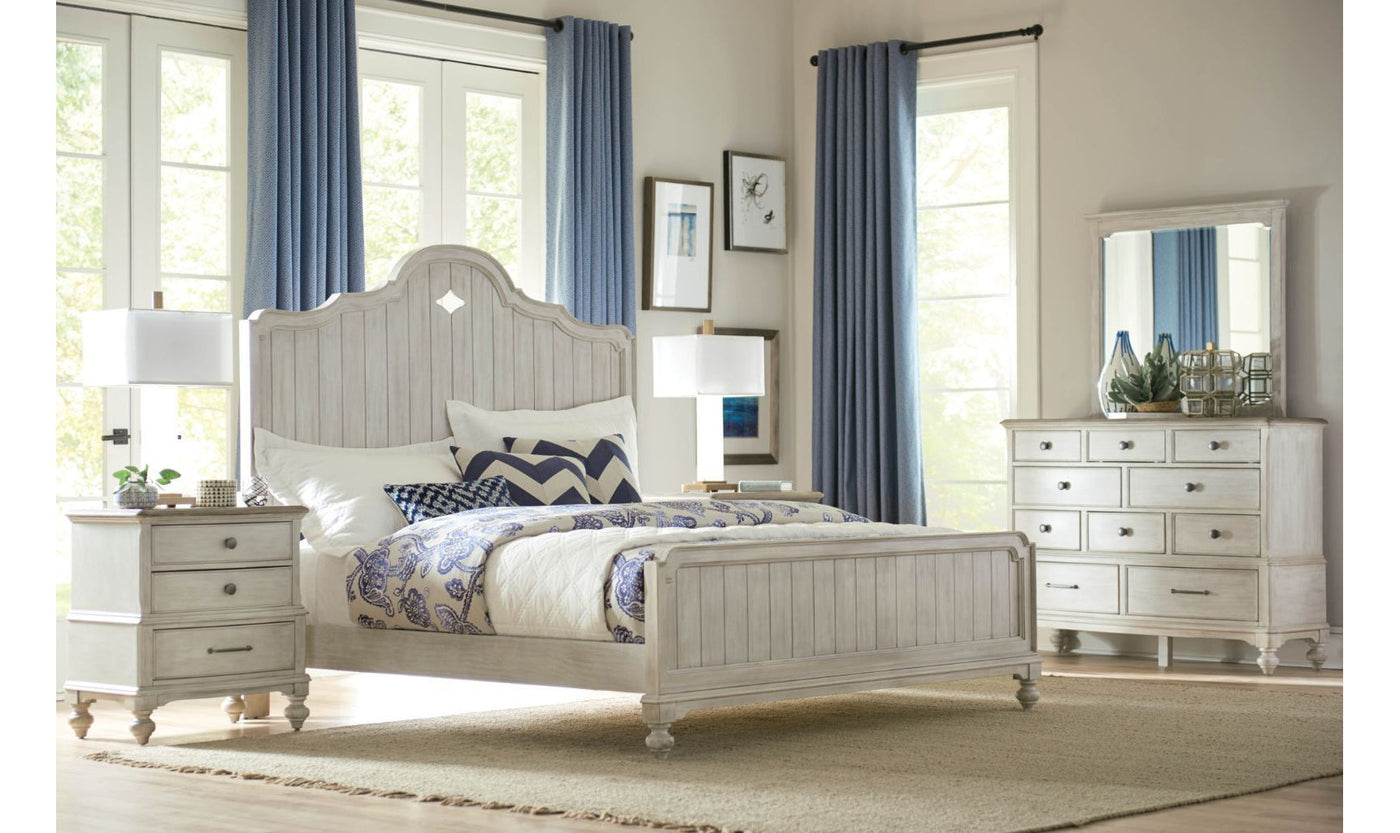 LITCHFIELD LAUREL PANEL BED-Beds-Leahyco