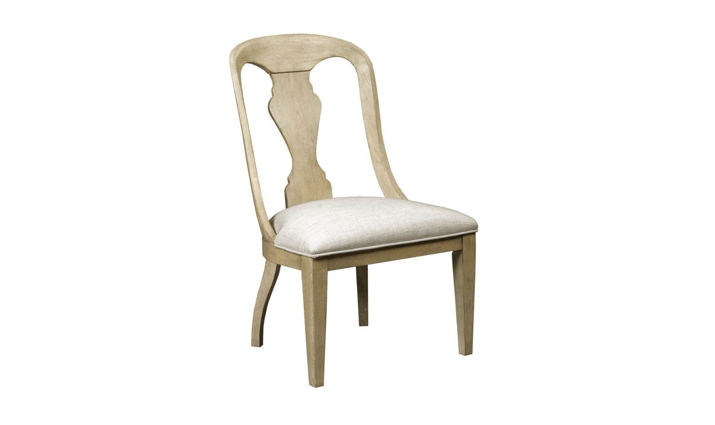 LITCHFIELD WHITBY UPHOLSTERED SIDE CHAIR DRIFTWOOD-Dining Side Chairs-Leahyco