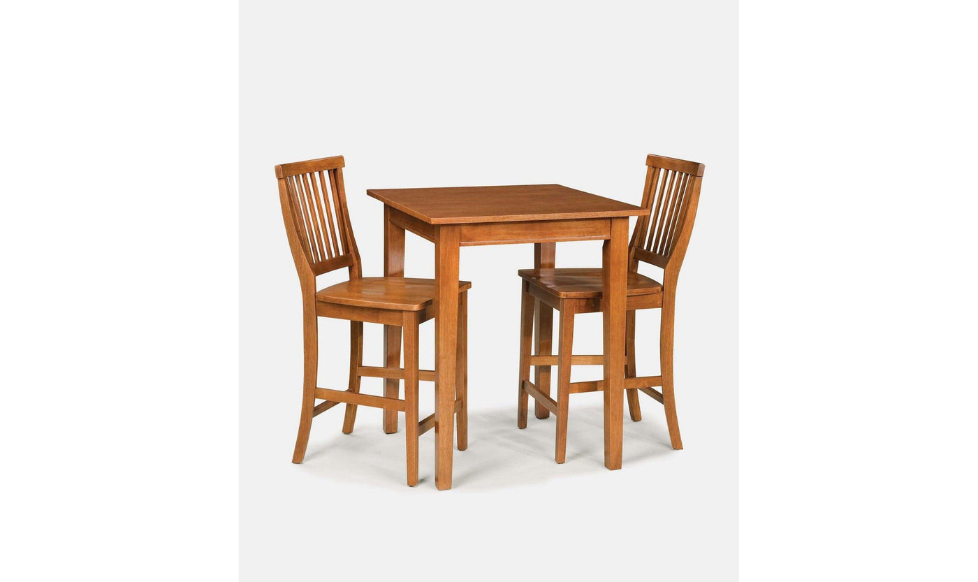 Lloyd 3 Piece Bistro Set -Brown-Patio-Leahyco