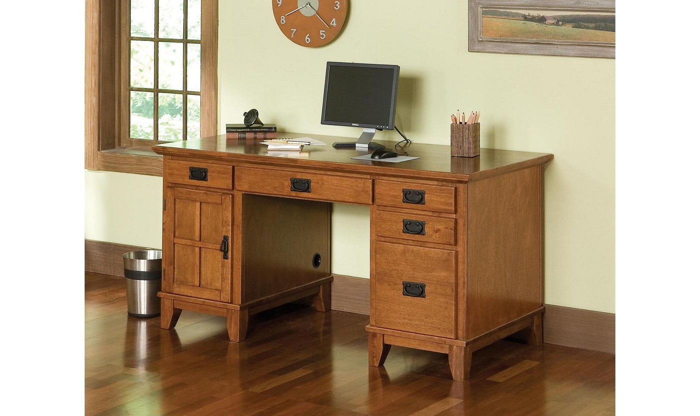 Lloyd Pedestal Desk by homestyles-Desks-Leahyco