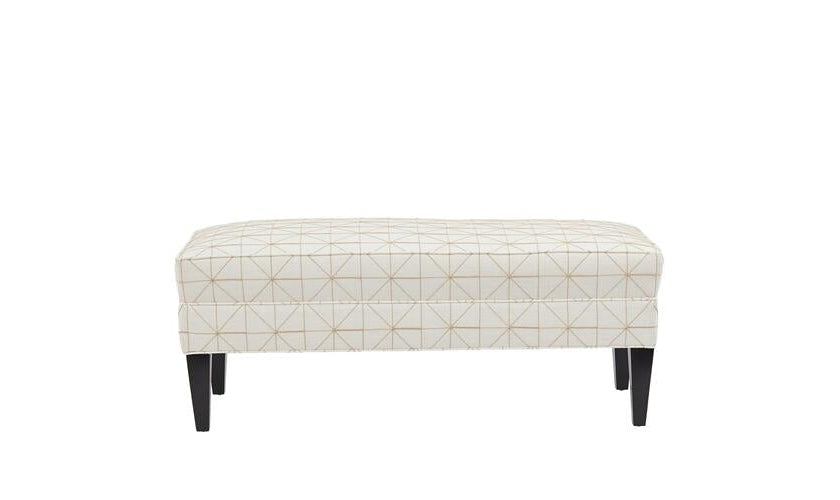 Loden Ottoman Bench-Ottomans-Leahyco