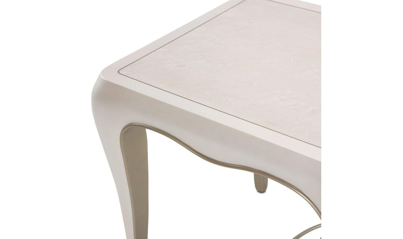 London Place Rectangular End Table-End Tables-Leahyco