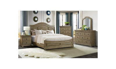 Louis Farmhouse Panel Bedroom Set-Bedroom Sets-Leahyco