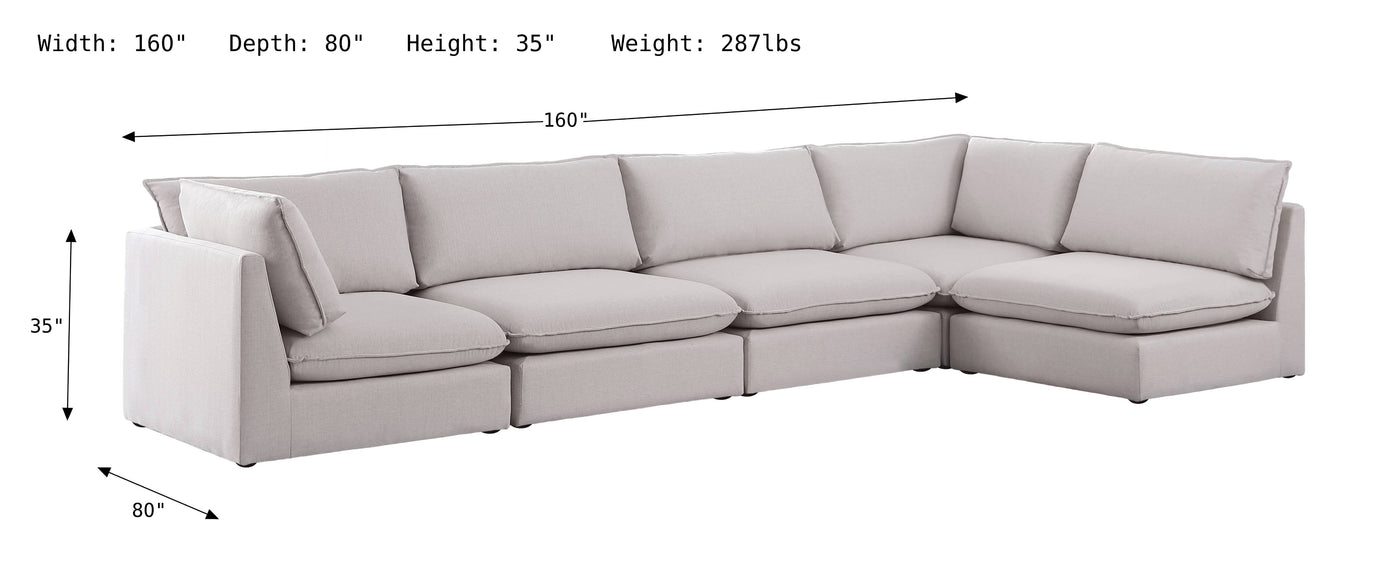 Mackenzie Modular Sectional Sofa-Sectional Sofas-Leahyco