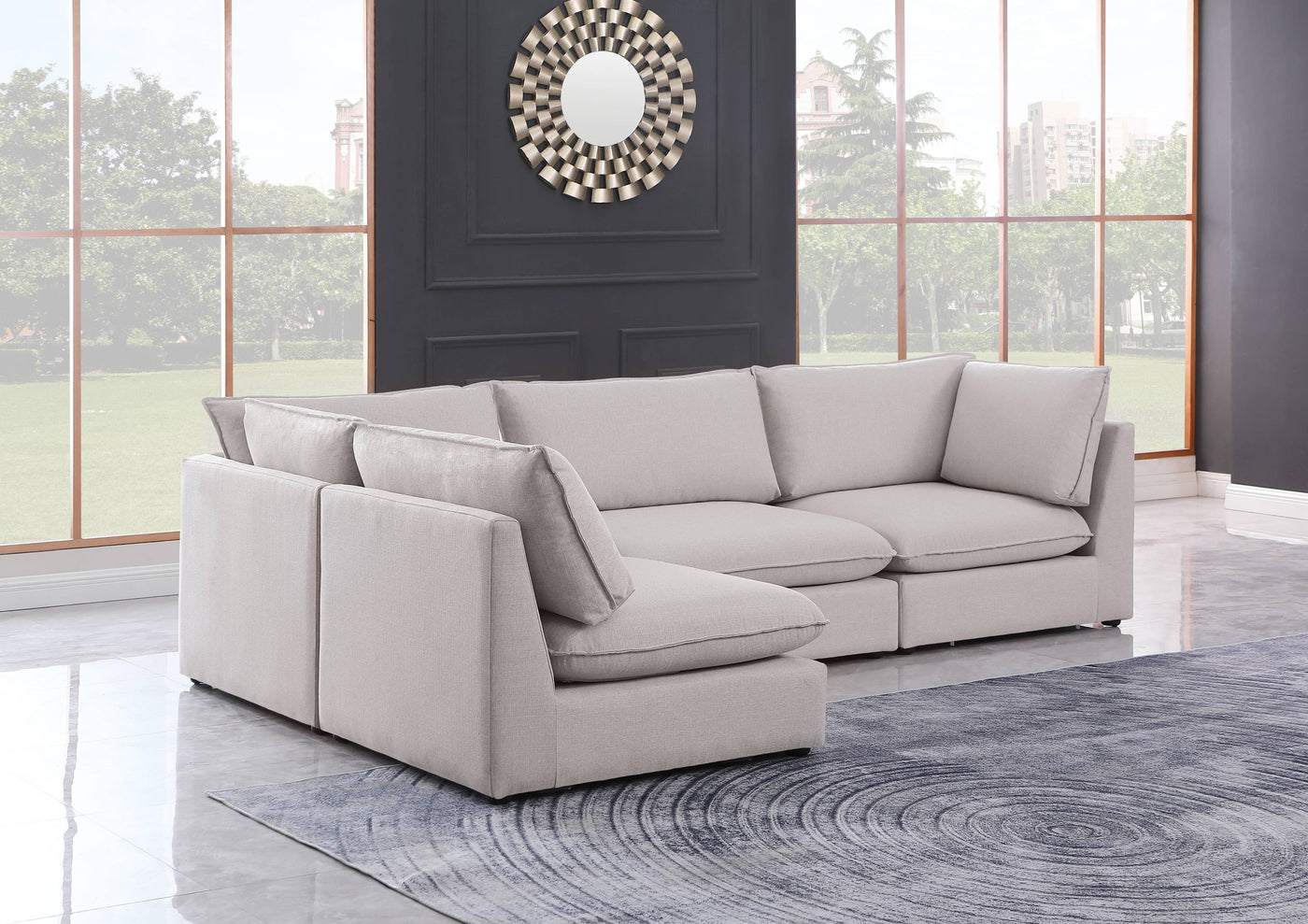 Mackenzie Modular Sectional Sofa-Sectional Sofas-Leahyco