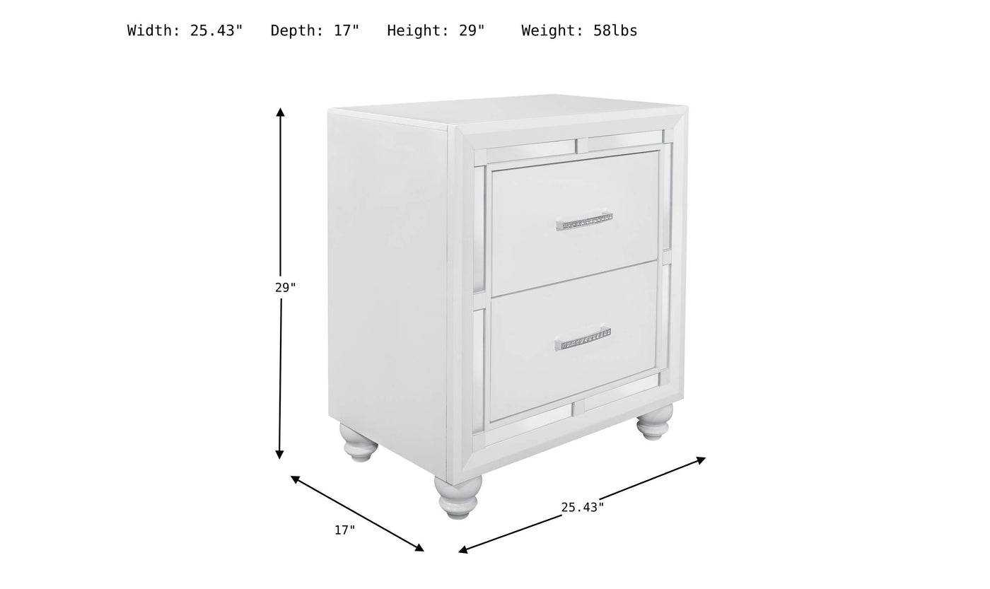 Mackenzie Nightstand-Nightstands-Leahyco