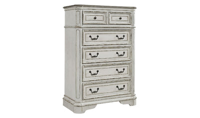 Magnolia 5 pc Manor Bedroom Set-Bedroom Sets-Leahyco