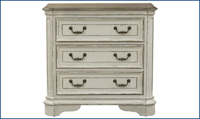 Magnolia Manor 2 Drawer Night Stand-Nightstands-Leahyco