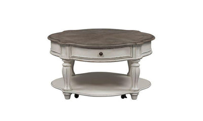 Magnolia Round Cocktail Table-Coffee Tables-Leahyco