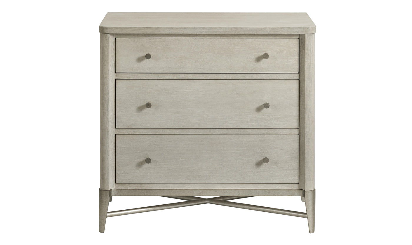 Maisie 3-drawer Nightstand-Nightstands-Leahyco