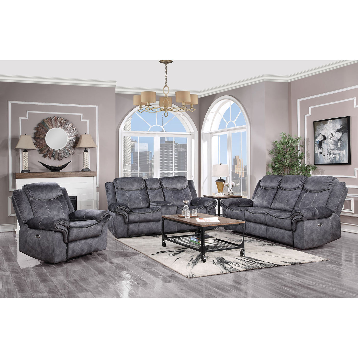 Maison Power Recliner-Recliner Chairs-Leahyco