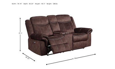 Maison Reclining Loveseat-Loveseats-Leahyco