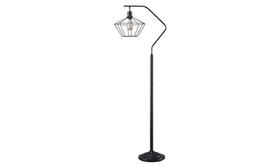 Makeika Metal Floor Lamp-Floor Lamps-Leahyco