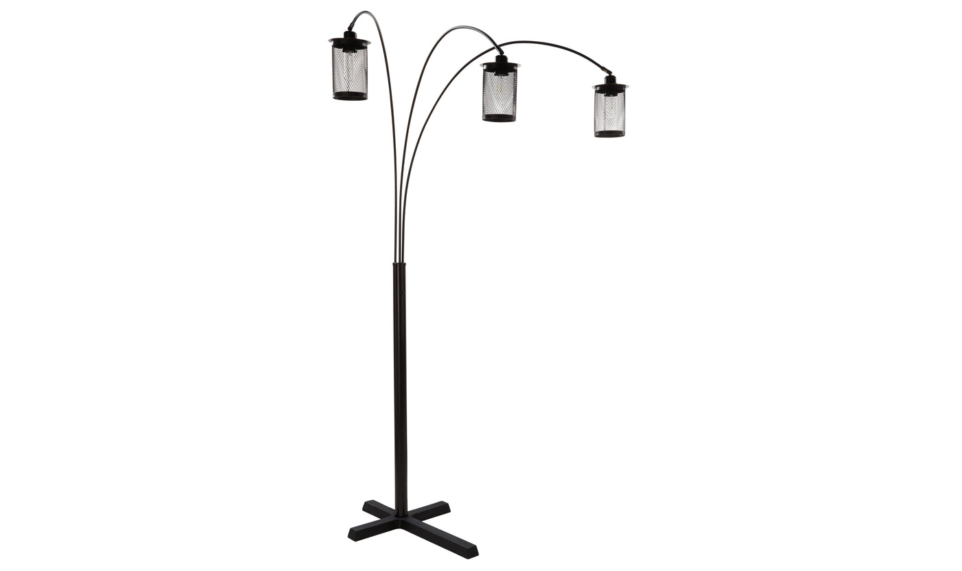 Maovesa Metal Arc Lamp-Floor Lamps-Leahyco