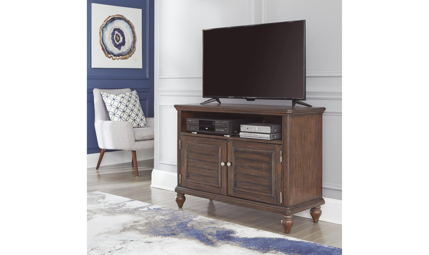 Marie Entertainment Stand by homestyles-Tv Units-Leahyco