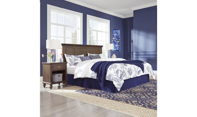 Marie King Headboard and Two Nightstands by homestyles-Bedroom Sets-Leahyco