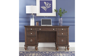 Marie Pedestal Desk by homestyles-Desks-Leahyco