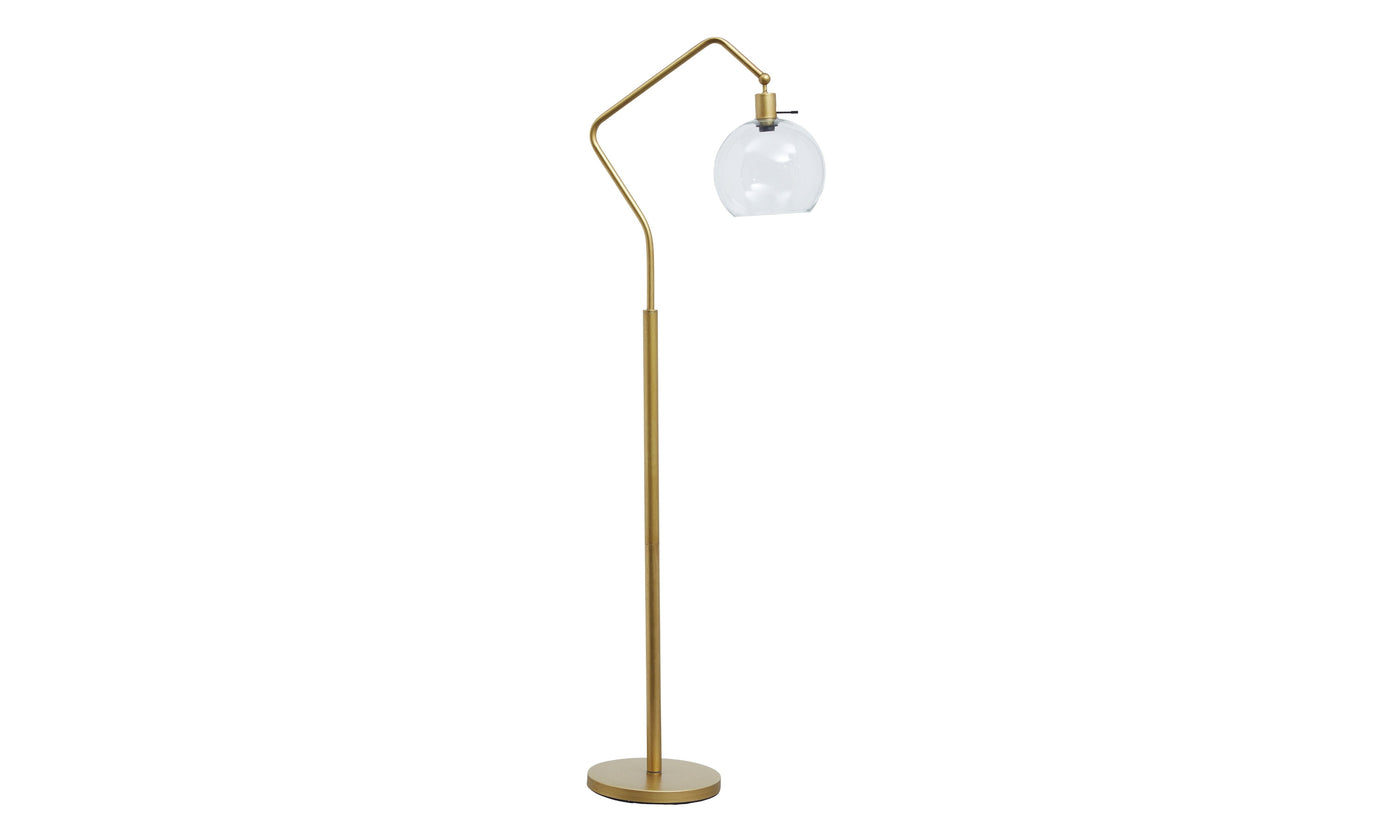 Marile Metal Floor Lamp-Floor Lamps-Leahyco