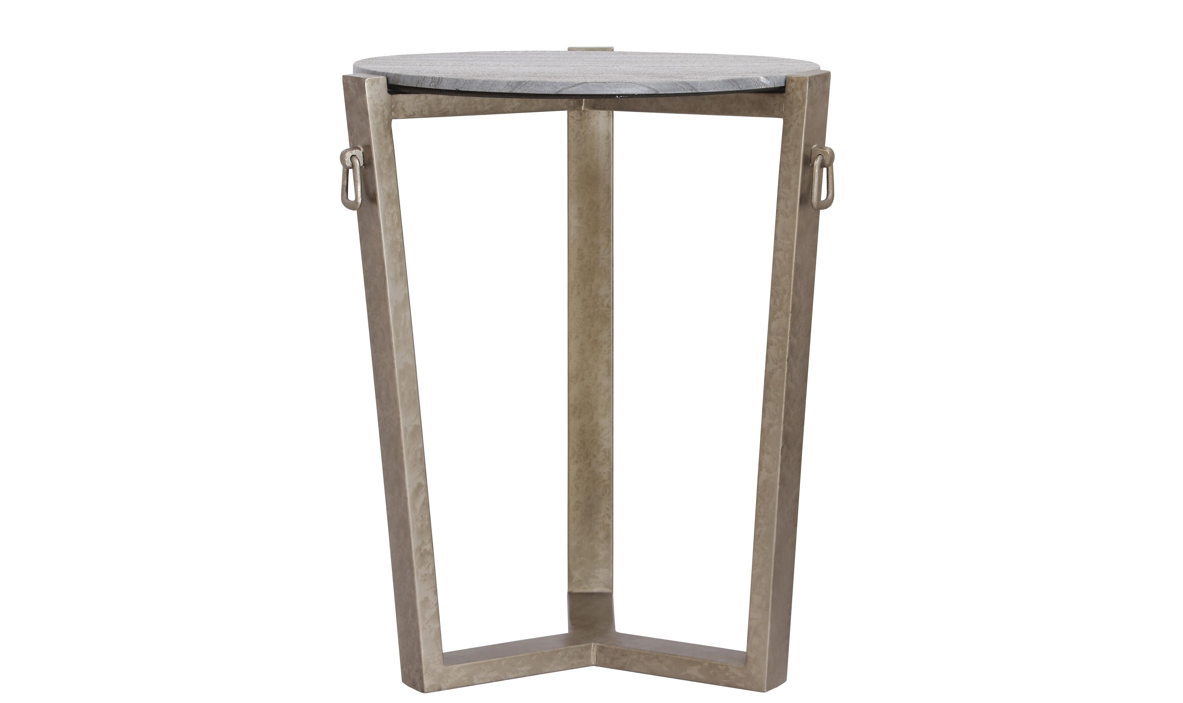 Mercedes Round End Table-End Tables-Leahyco