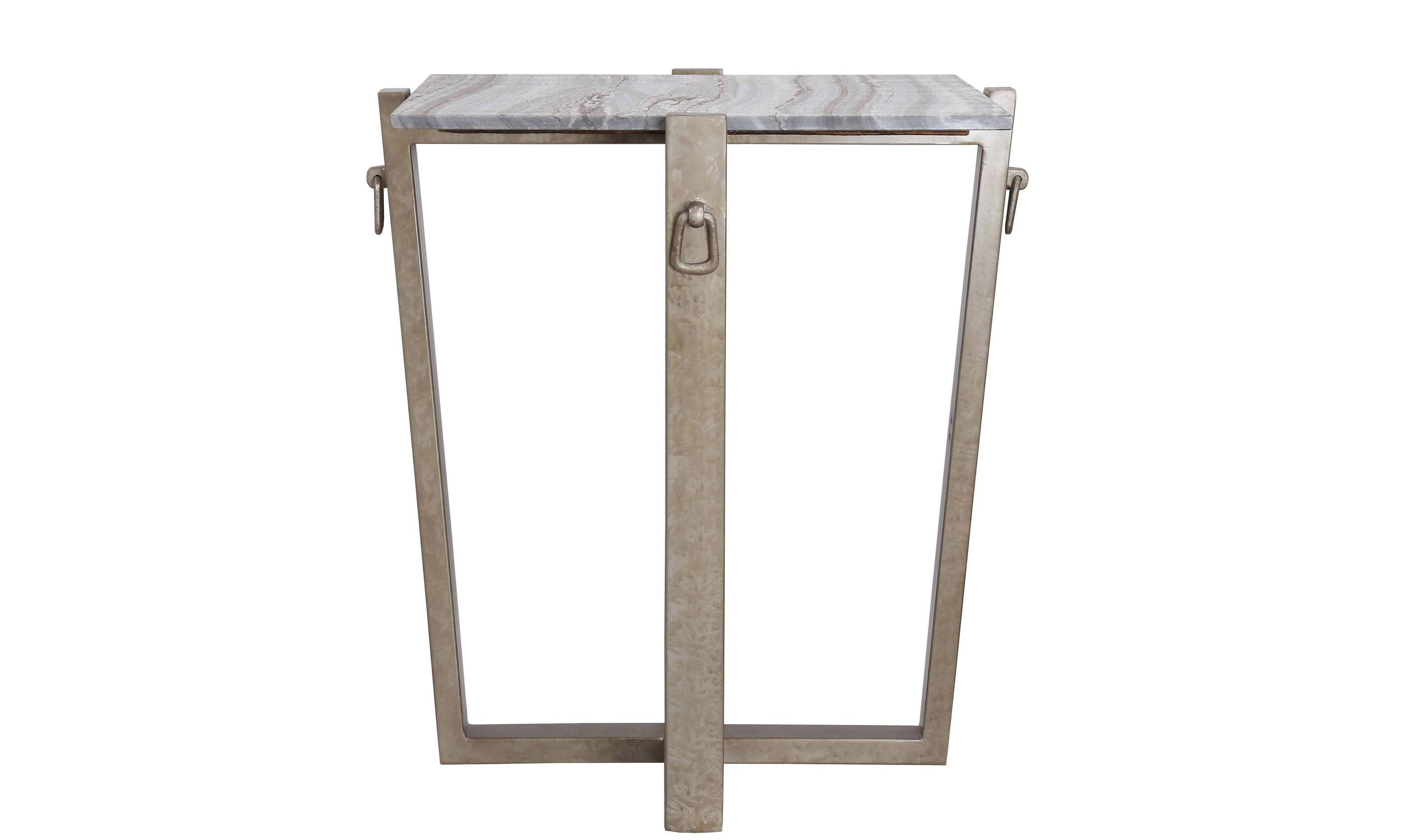 Mercedes Square End Table-End Tables-Leahyco