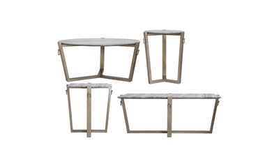 Mercedes Square End Table-End Tables-Leahyco