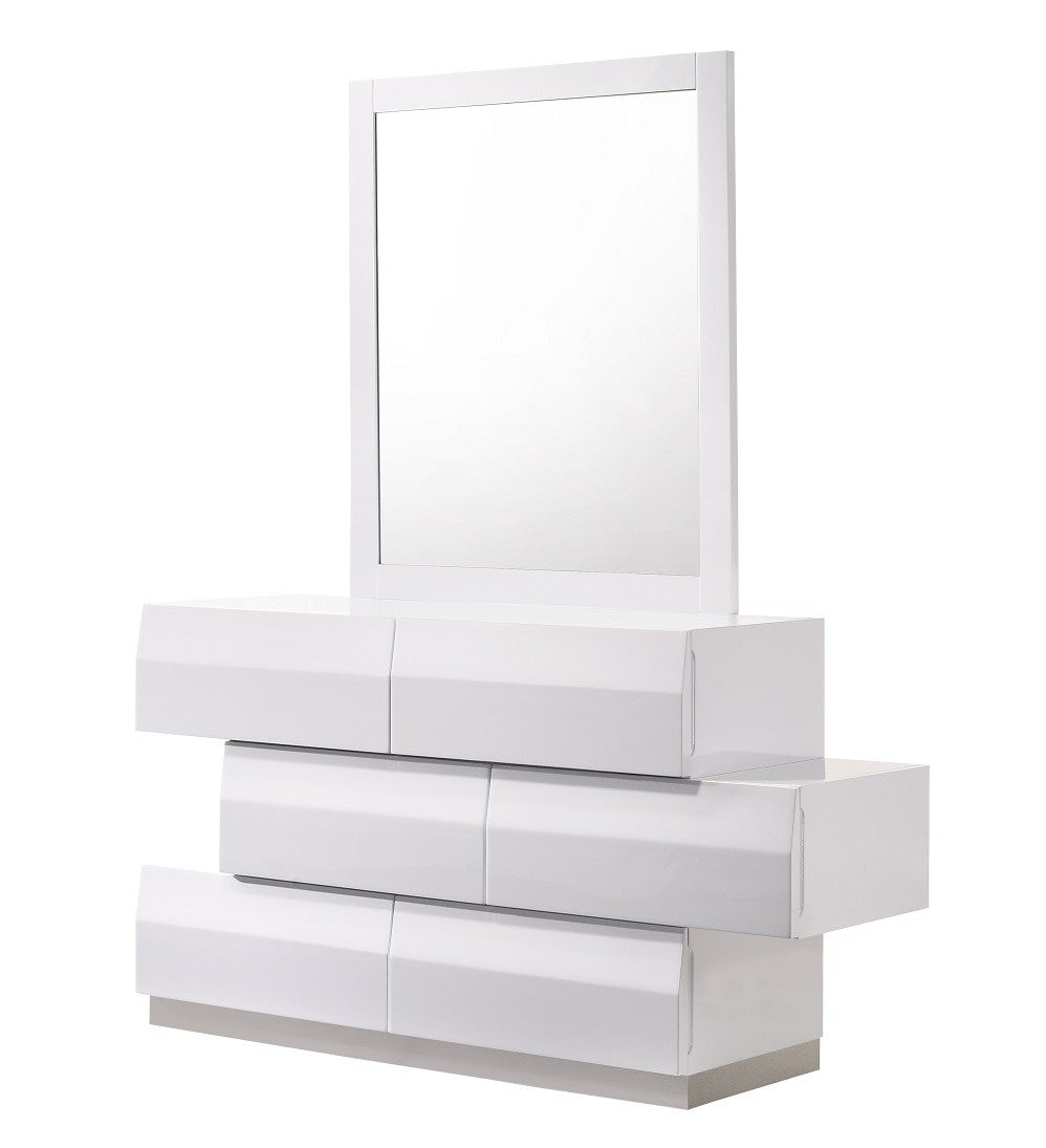 Milan Dresser with Mirror-Dressers-Leahyco