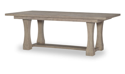 Milano by Rachael Ray Rectangular Trestle Table-Dining Tables-Leahyco