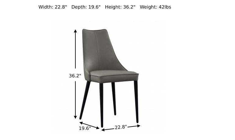 Milano Dining Chair-Dining Side Chairs-Leahyco