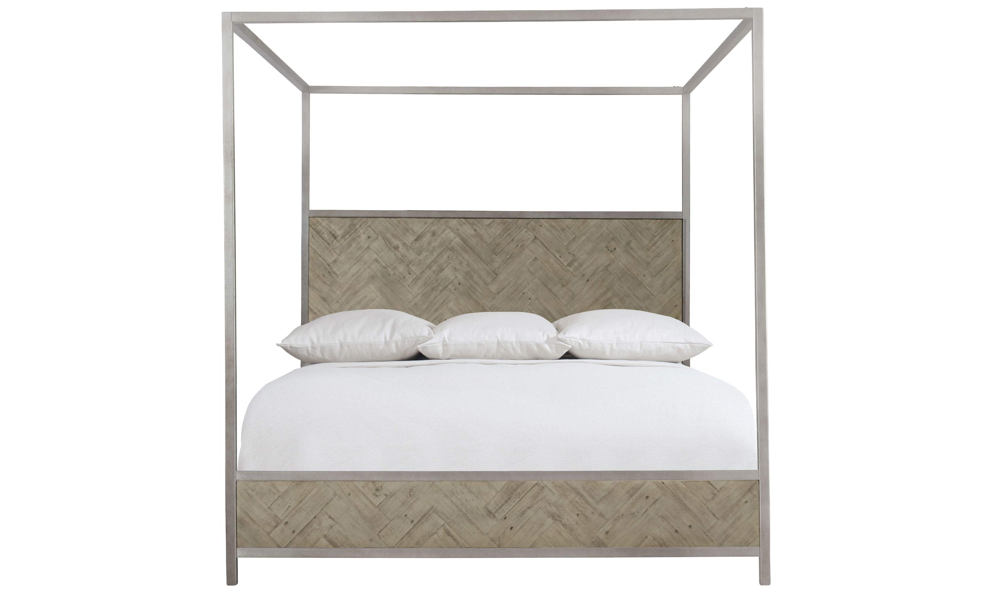 Milo Canopy King Bed-Beds-Leahyco