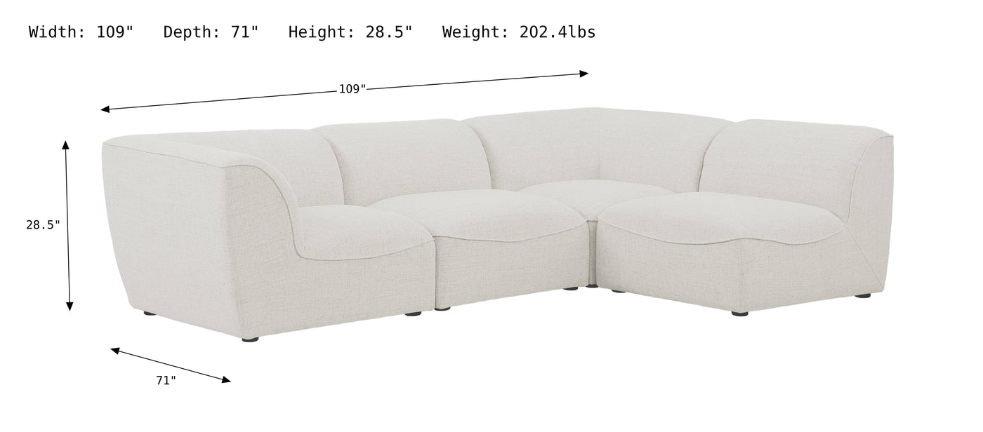 Miramar Modular Sectional Sofa-Sectional Sofas-Leahyco