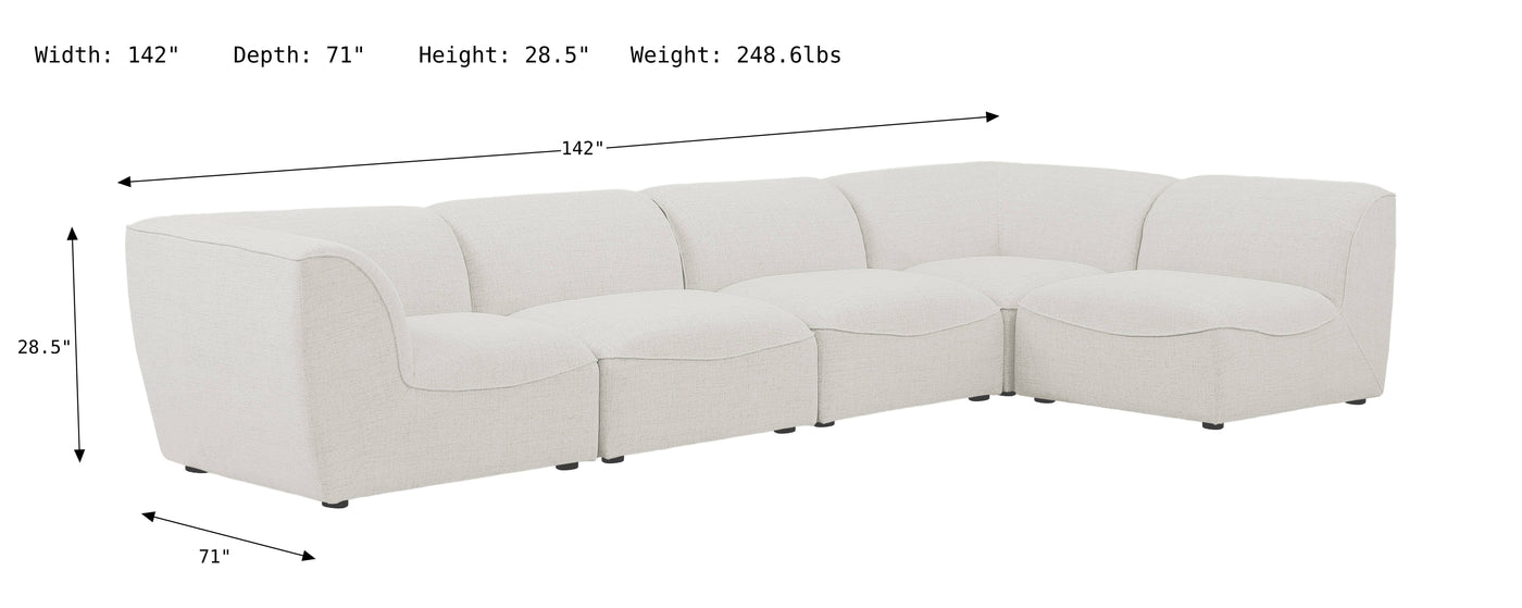 Miramar Modular Sectional Sofa-Sectional Sofas-Leahyco