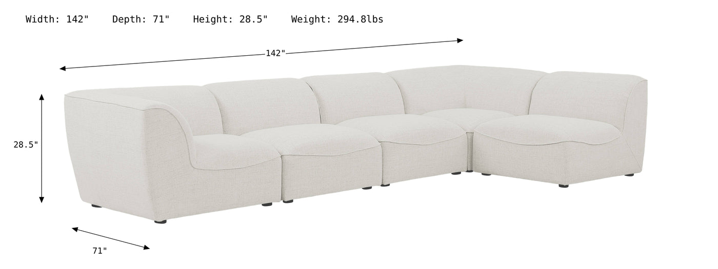 Miramar Modular Sectional Sofa-Sectional Sofas-Leahyco