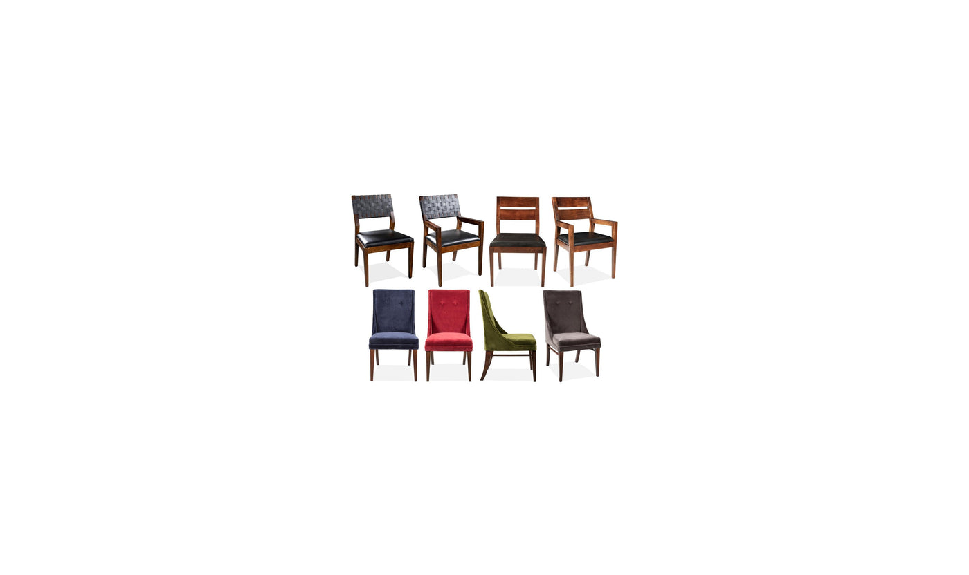 Mix-n-match Chairs Ivy Velvet Side Chair 2in-Dining Side Chairs-Leahyco