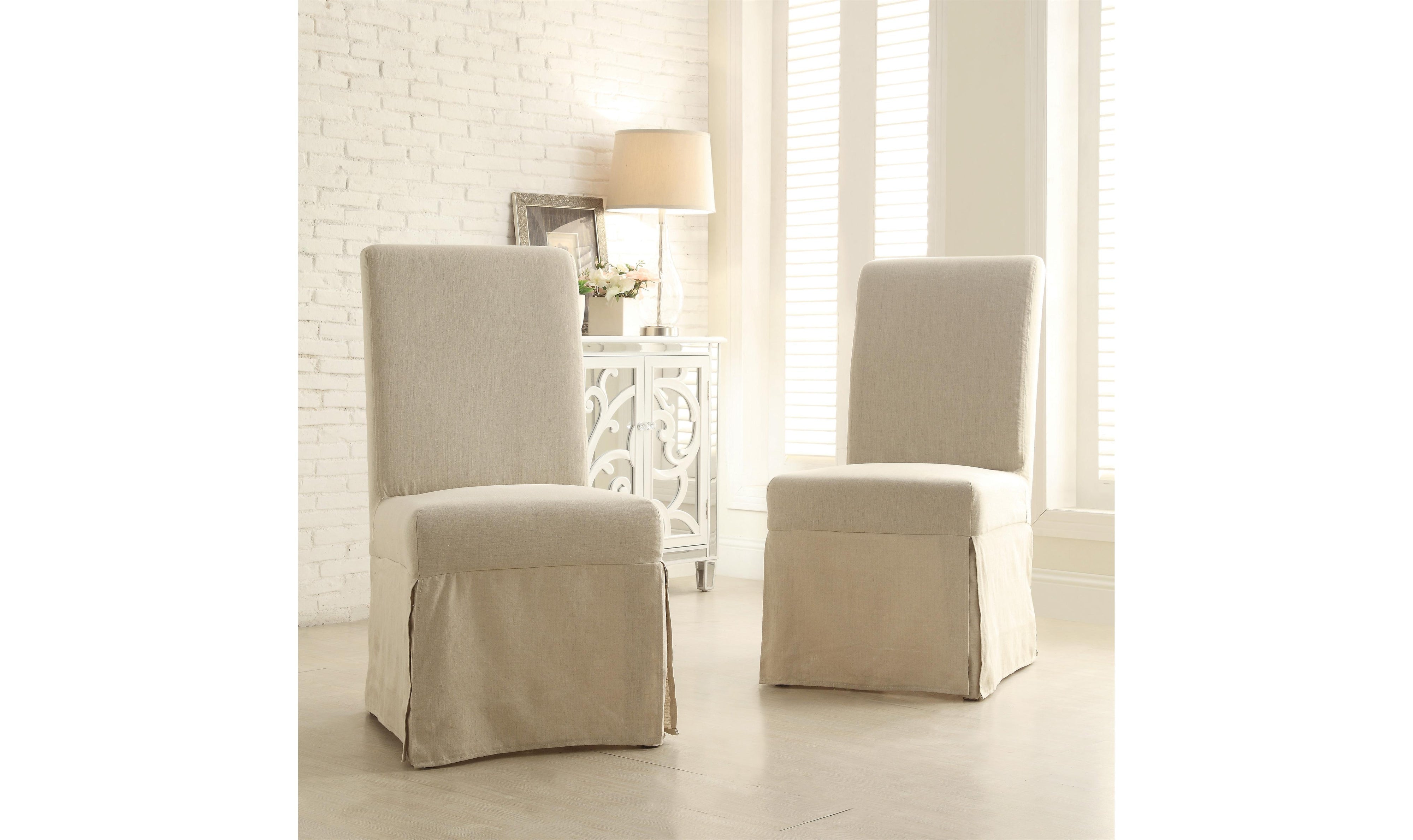 Mix-n-match Chairs Parsn Chr Uph W/cover 2in-Dining Side Chairs-Leahyco