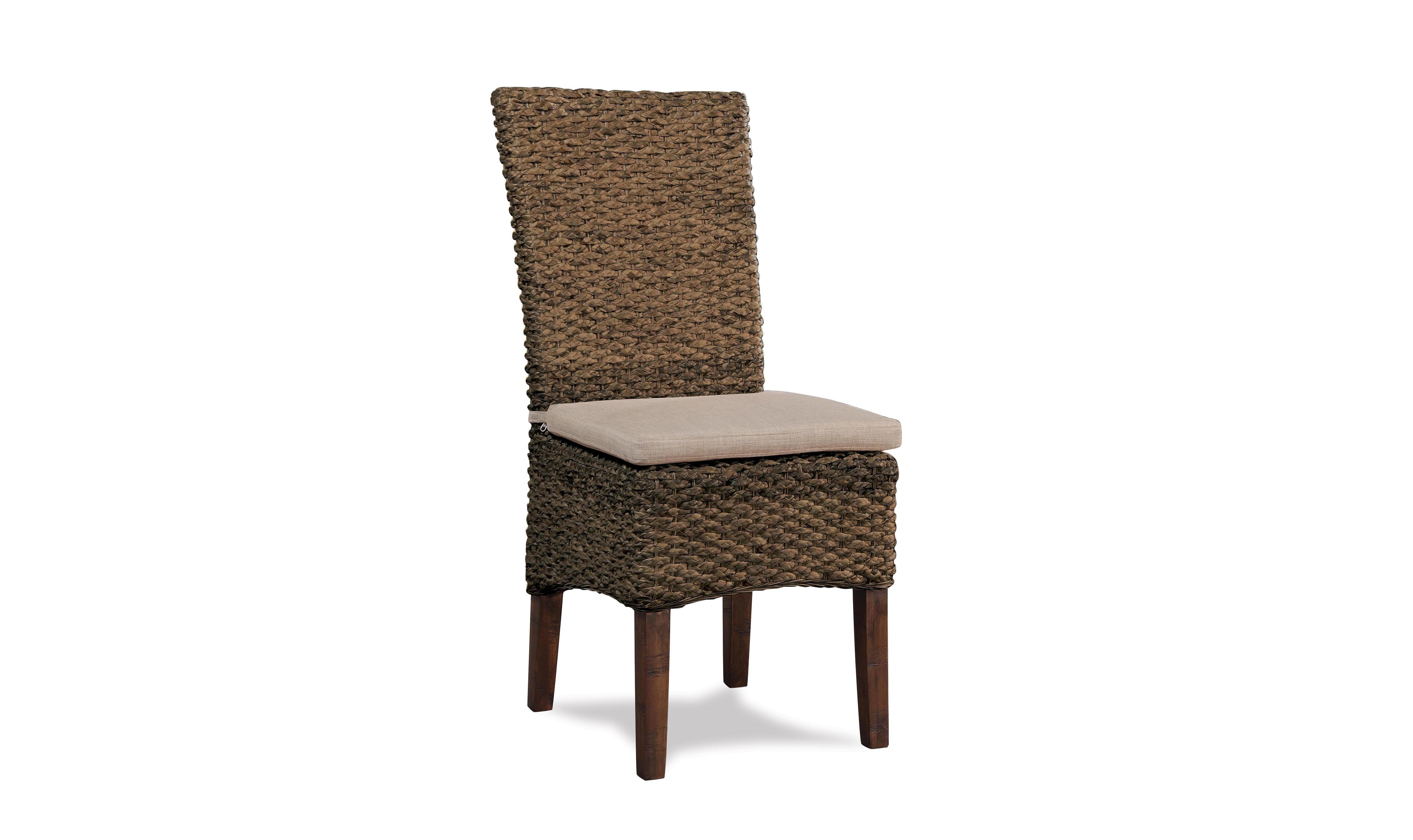 Mix-n-match Chairs Woven Side Uph Chair 2in-Dining Side Chairs-Leahyco