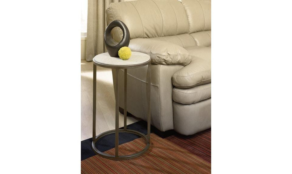 Modern Basics Round End Table-End Tables-Leahyco