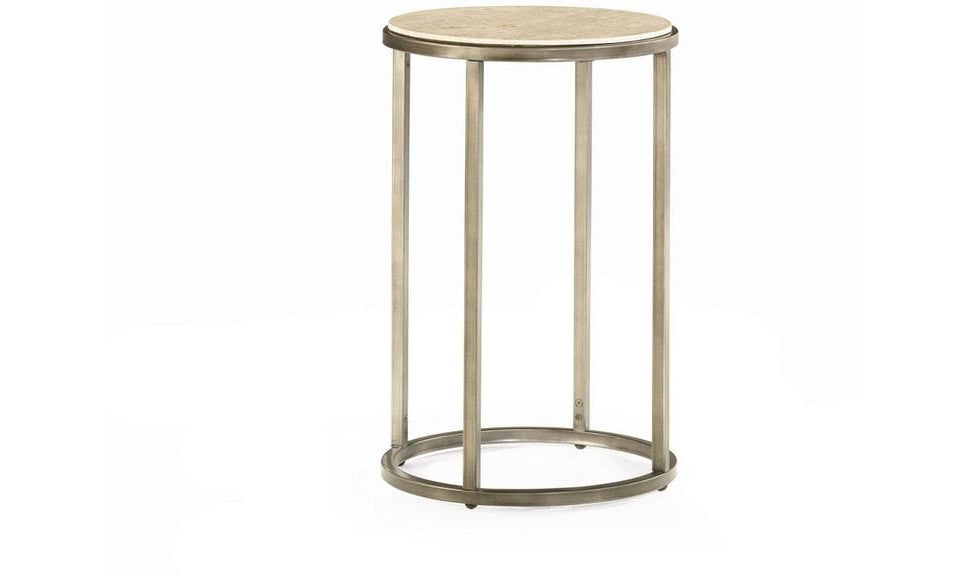 Modern Basics Round End Table-End Tables-Leahyco